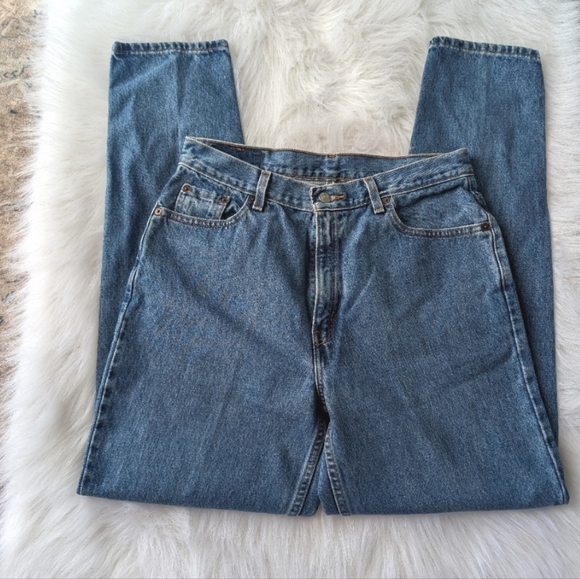 Rare Vintage Levis 512 Medium Wash High Waisted Jeans Waist 33" - Picture 13 of 14